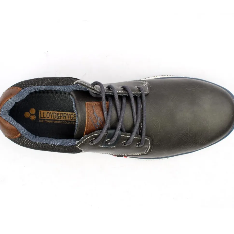 Lloyd And Pryce Burger Laced Shoe - Grey