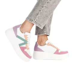 M7814 Shoe - White Pink