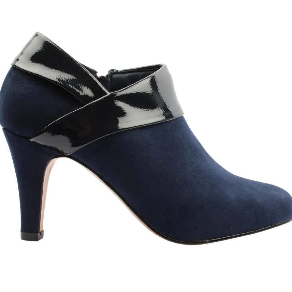 Maya High Front Shoe - Navy