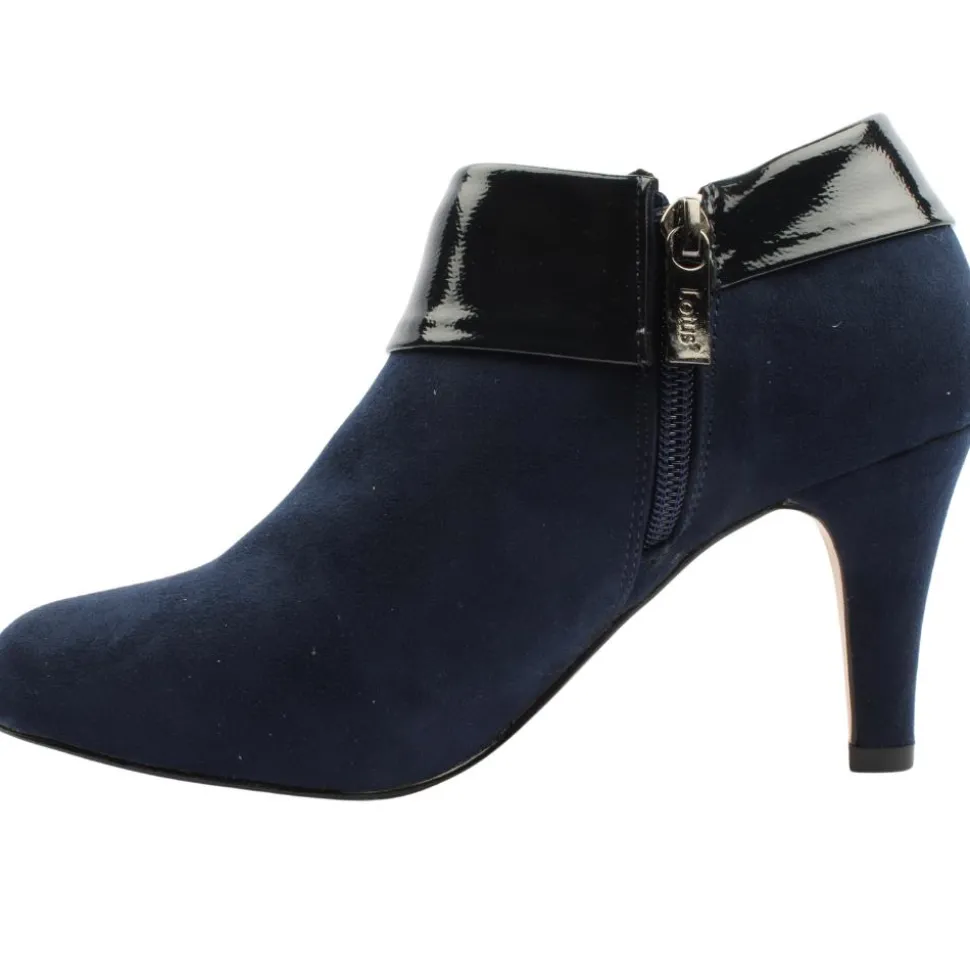 Maya High Front Shoe - Navy