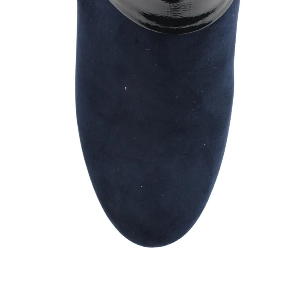 Maya High Front Shoe - Navy