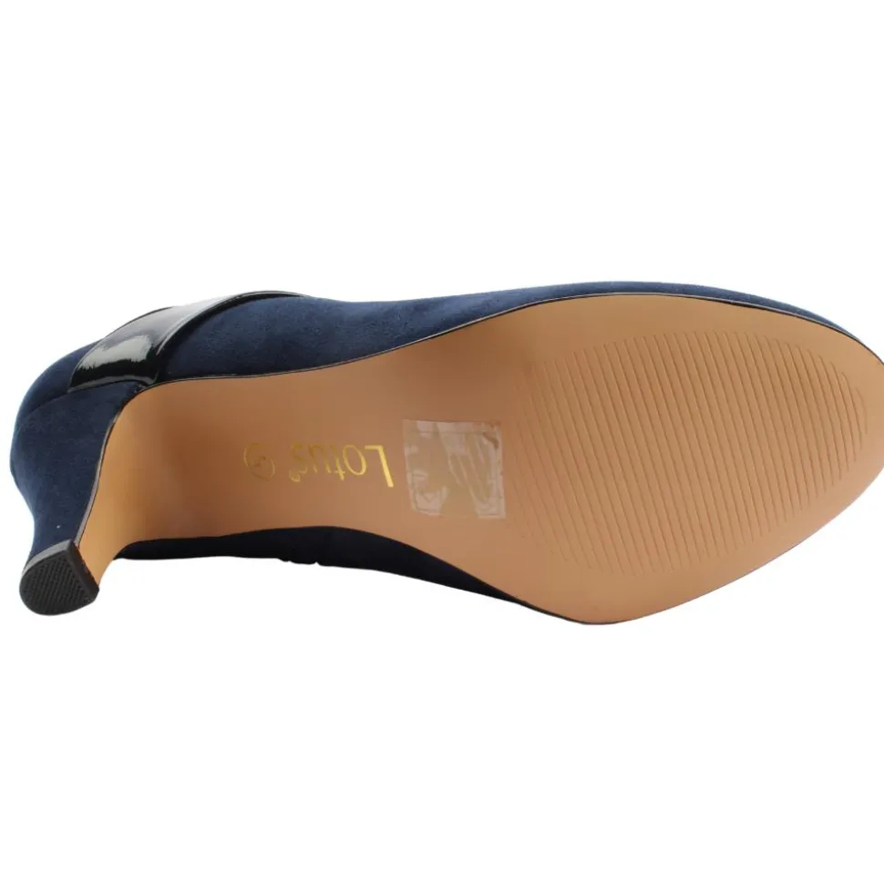 Maya High Front Shoe - Navy