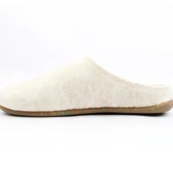 Mona Fr Slipper Mule - Cream