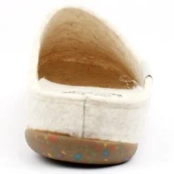 Mona Fr Slipper Mule - Cream