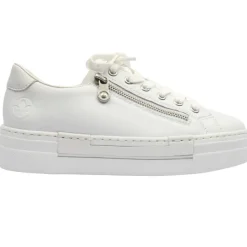 N4921 Laced Shoe - White