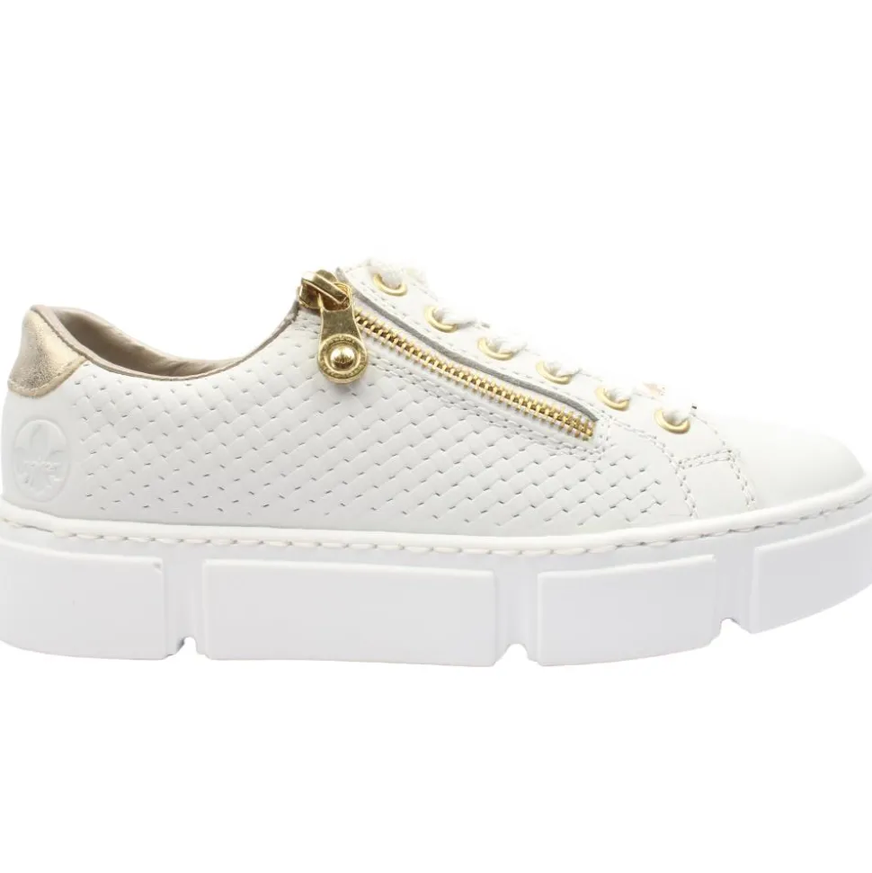 N5932 Laced Shoe - White