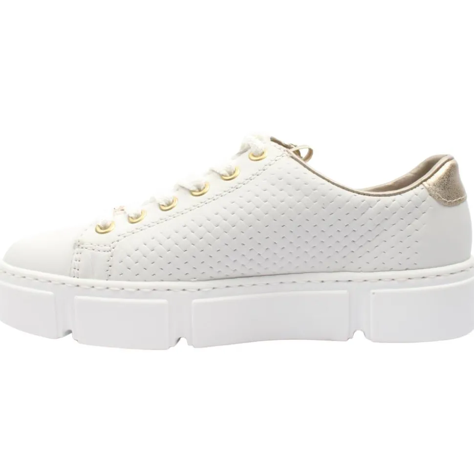 N5932 Laced Shoe - White