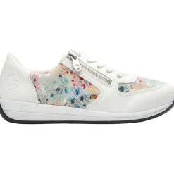 N1112 Laced Shoe - White Multi