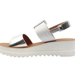 Pistachio Sandal - White Silver