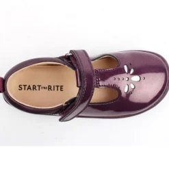 Puzzle Tbar Shoe - Burgundy F