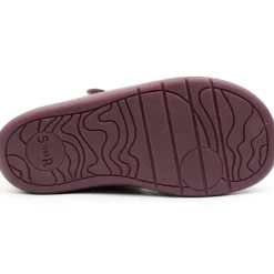 Puzzle Tbar Shoe - Burgundy F
