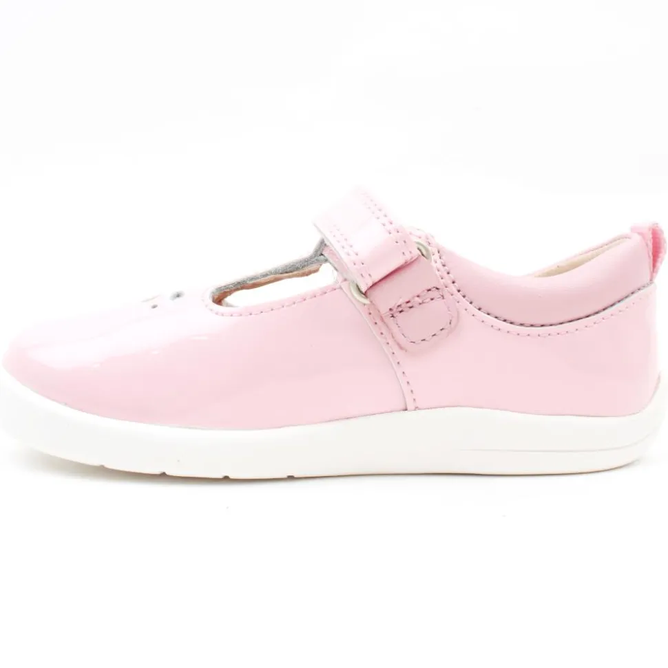 Puzzle Tbar Shoe - Pink Patent G