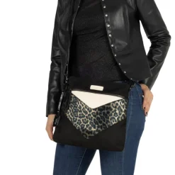 Q0714 Handbag - Black Gold