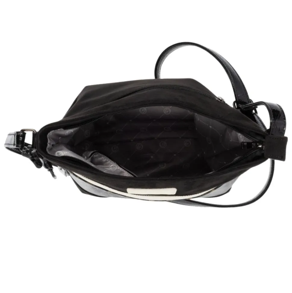 Q0714 Handbag - Black Gold