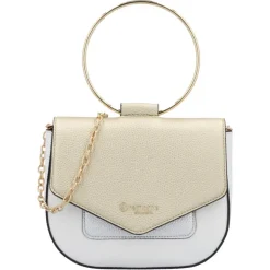 Q0640 Handbag - White Multi