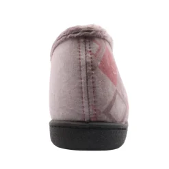 R12215 Full Slipper - Grey/Pink