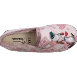 R12215 Full Slipper - Grey/Pink