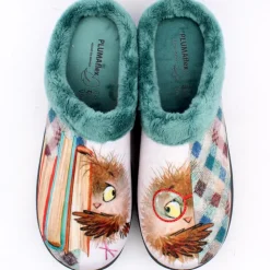 R12213 Slipper Mule - Light Grey