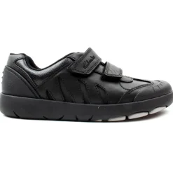 Rex Stride K Velcro Shoe - Black F