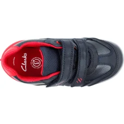 Rexplay T Junior Velcro Shoe - Navy Multi H