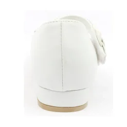 Rochelle R032 Communion Shoe - White