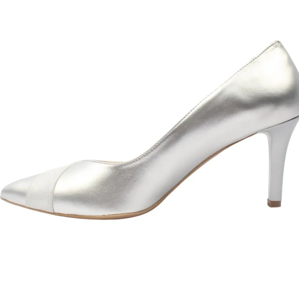 S8134 442 Shoe - White Silver