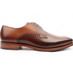 S Oscar Laced Shoe - Brown