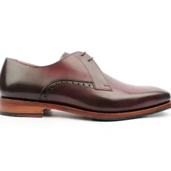 S Oscar Laced Shoe - Burgundy