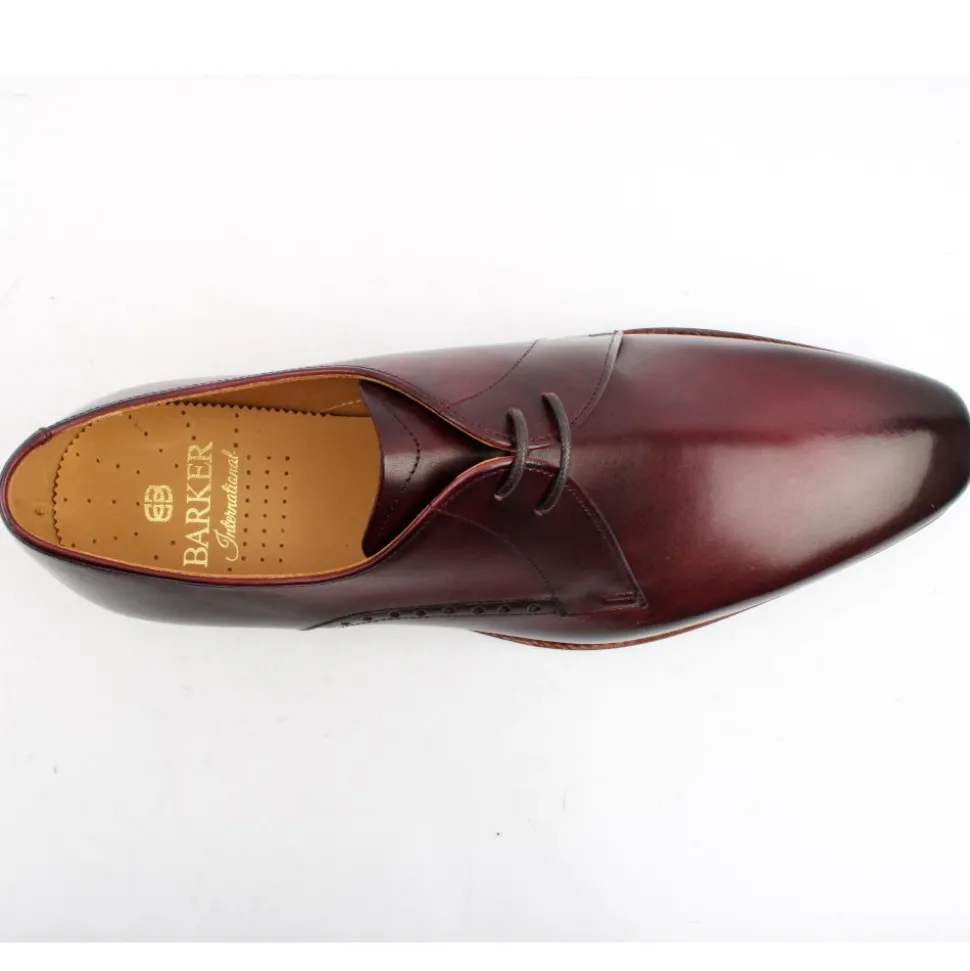 S Oscar Laced Shoe - Burgundy