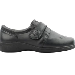 S 78998Owl 2V Wide Fit Velcro Shoe - Navy