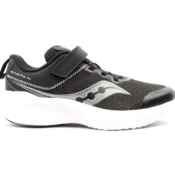 Sk267270 Velcro Trainer - Black/Grey