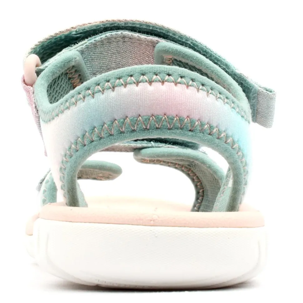 Surfing Tide T Junior Sandal - Pastel F