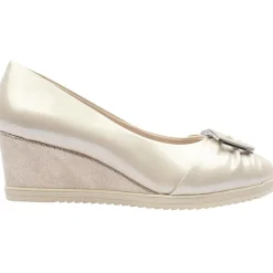 Tamaris 22323 Wedge Shoe - Champagne