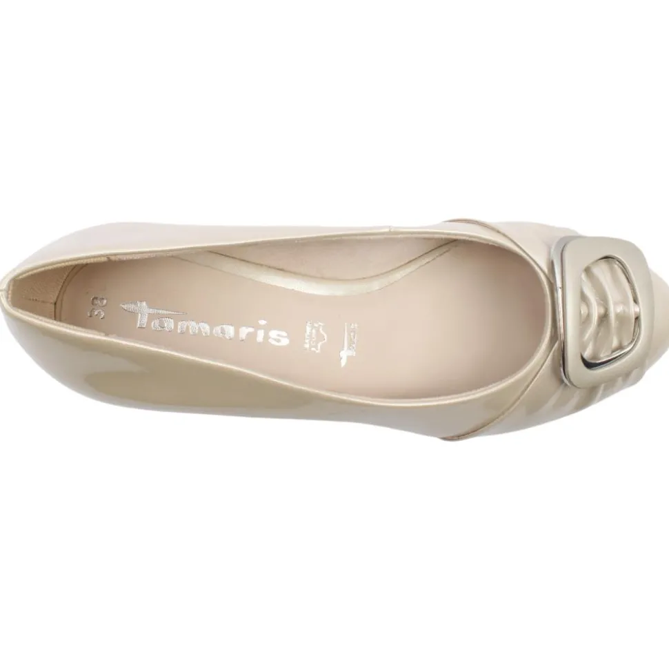 Tamaris 22323 Wedge Shoe - Champagne