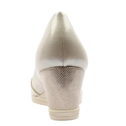 Tamaris 22323 Wedge Shoe - Champagne
