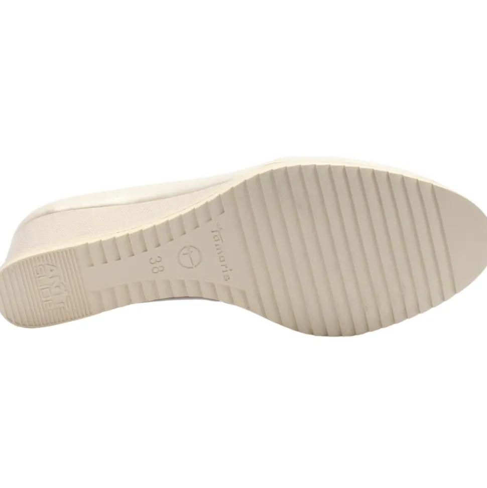 Tamaris 22323 Wedge Shoe - Champagne