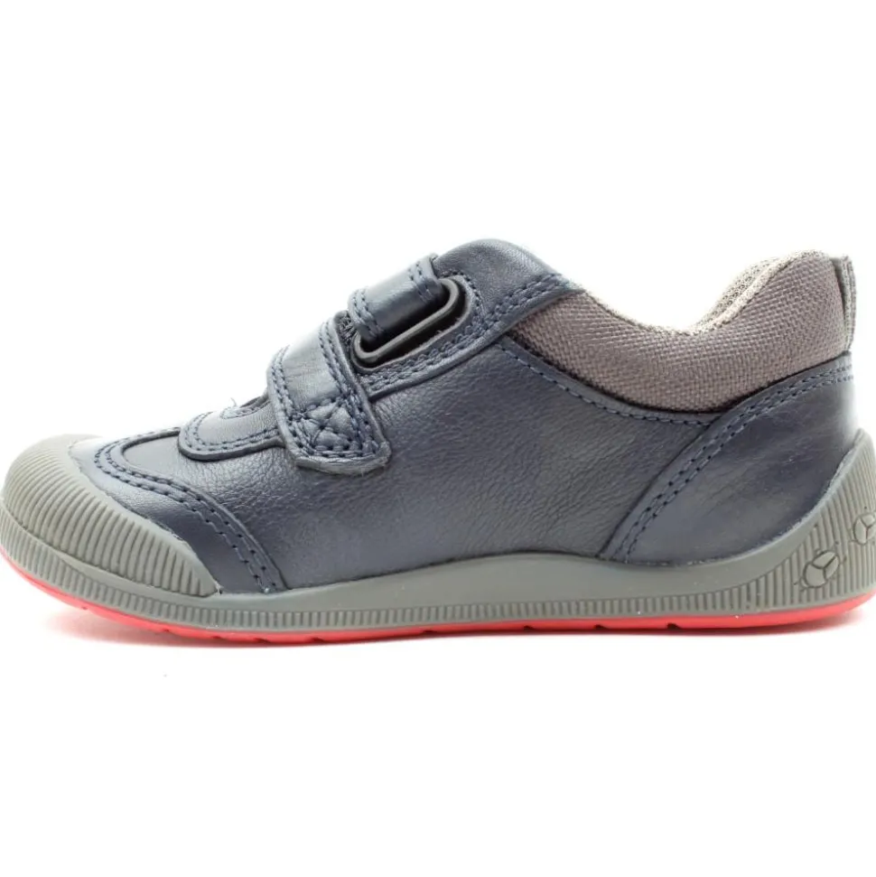 Tickle Velcro Shoe - Navy Multi F