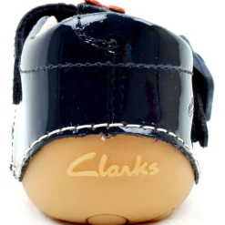 Tiny Flower T Prewalker - Navy Patent G