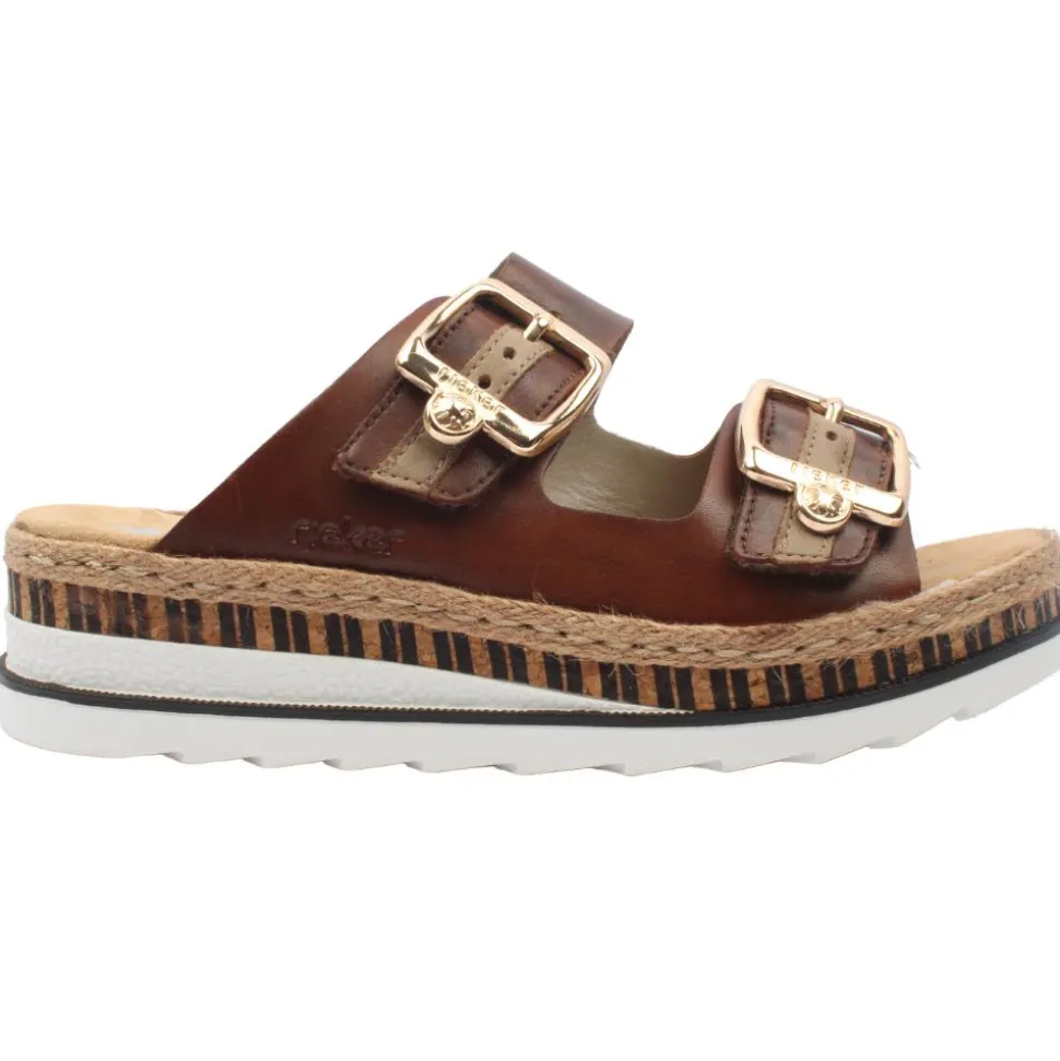 V7955 Mule - Mahogany