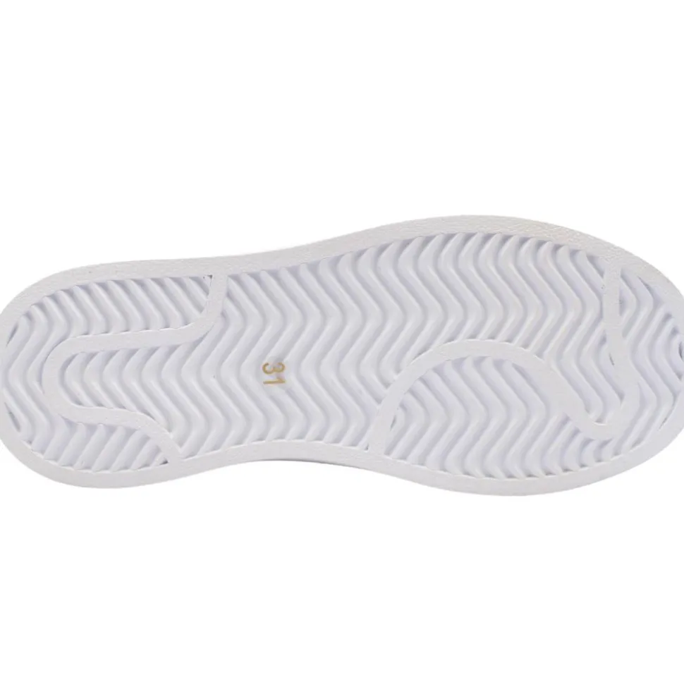 Valerie Communion Shoe - White Silver