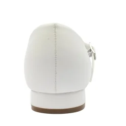 Veronica Communion Shoe - White Leather