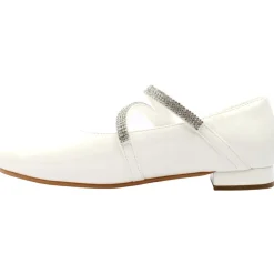 Victoria Communion Shoe - White Patent