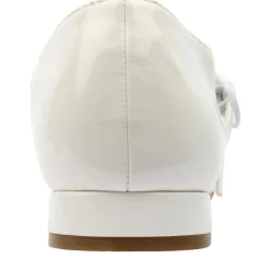 Violet Communion Shoe - White Patent