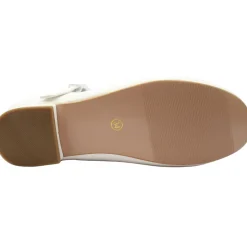 Violet Communion Shoe - White Patent