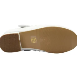 Vivienne Communion Shoe - White Patent