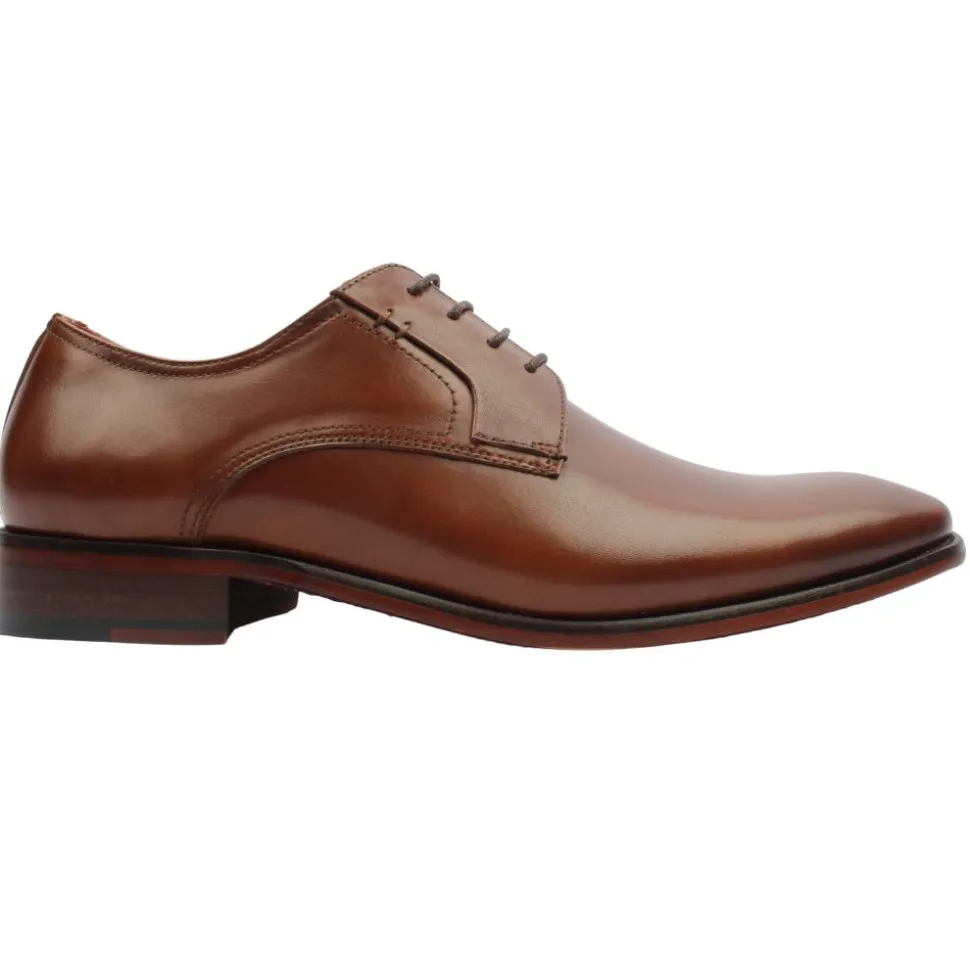 Voltaire Laced Shoe - Dark Tan