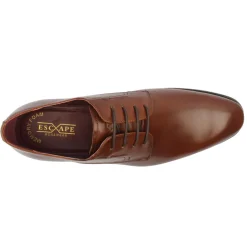 Voltaire Laced Shoe - Dark Tan