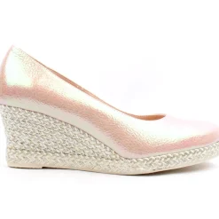 Wedge Shoe 6019 - Pink Sparkle
