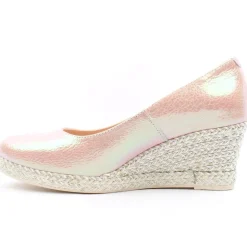 Wedge Shoe 6019 - Pink Sparkle
