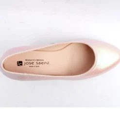 Wedge Shoe 6019 - Pink Sparkle